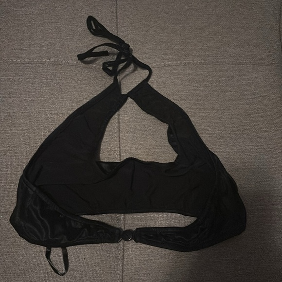 Magic Silk Exposed - Black Onyx Plunge Halter & Mini Skirt Set - Picture 5 of 7